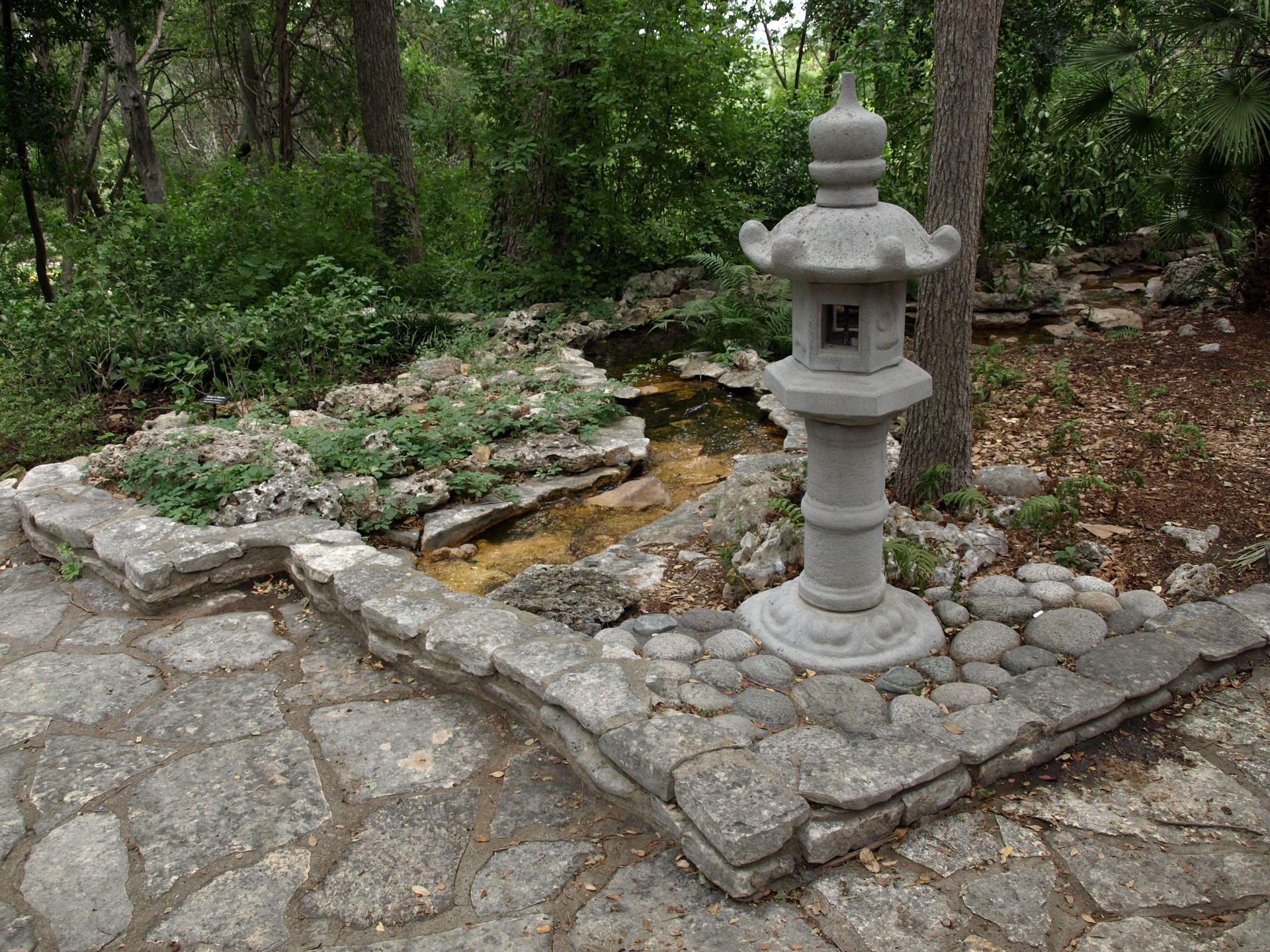 Lantern at the Beginning of the Path